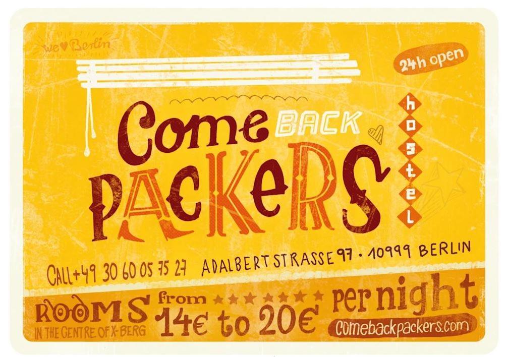ברלין Comebackpackers מראה חיצוני תמונה